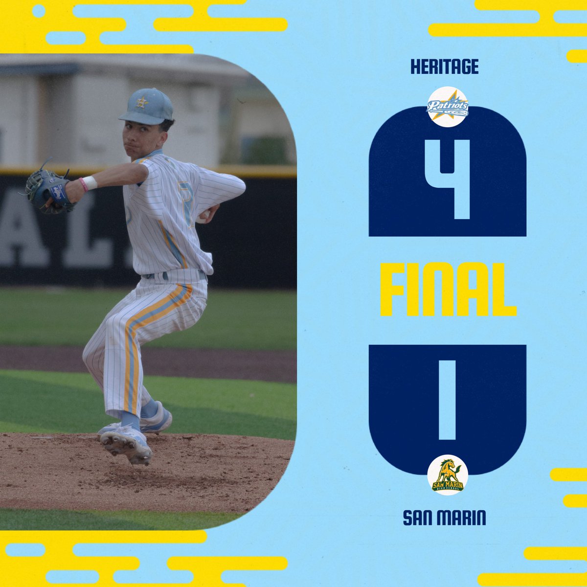 Four runs in the bottom of the sixth inning lifted baseball to a come-from-behind yesterday evening in the final game of the Service Champions Classic, as we improved to 12-3-1. JJ Kinnaird went the distance on the mound, scattering allowing four hits while striking out seven.
