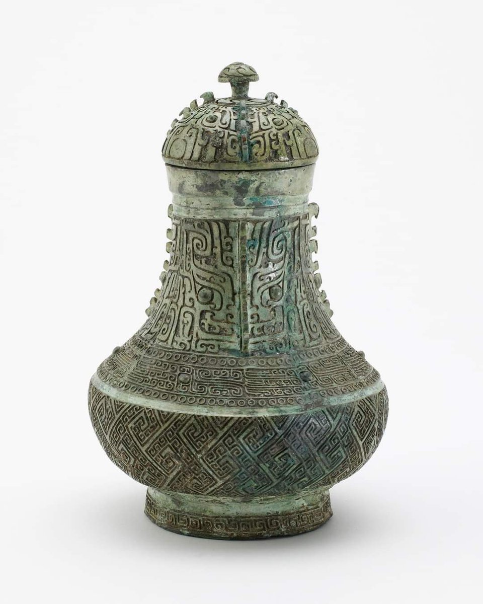 As old as the 13th Century BC, a bronze wine vessel, from Anyang, Henan province, China. 

This artifact is now housed at the Smithsonian National Museum of Asian Art in Washington D.C. United States.

#drthehistories
