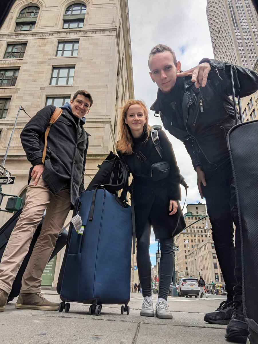 Raphael Fischer (@raphischer) on Twitter photo Well-arrived in NYC for our <a href="/LamarrInstitute/">Lamarr Institute</a> US delegation - let's science, but international! #aidelegation <a href="/MuckeSascha/">Sascha Mücke</a> Well-arrived in NYC for our <a href="/LamarrInstitute/">Lamarr Institute</a> US delegation - let's science, but international! #aidelegation <a href="/MuckeSascha/">Sascha Mücke</a>