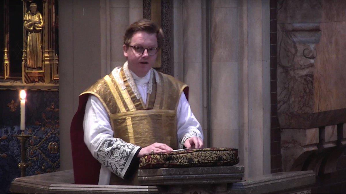 'In quietness and confidence shall be our strength...' Fr Alan preached today on how we take the splendour, celebration, and hope of Easter Day with us into the rest of the year and live it out in the ordinariness of our every day life. You can watch his homily again here:…