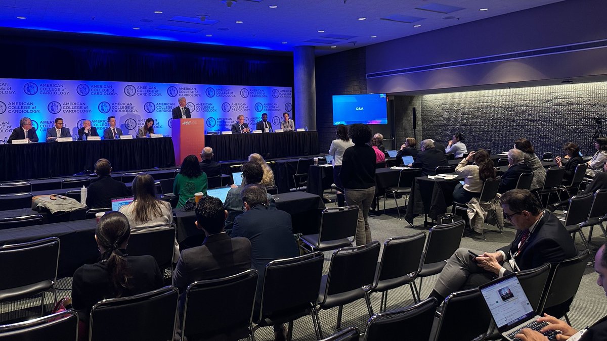 That concludes our third #ACC24 late-breaking clinical trial press conference! Thank you to the discussants @_WayneBatchelor, @DrRobRoswell and @SuzanneJBaron for their insightful commentary. More to come!
