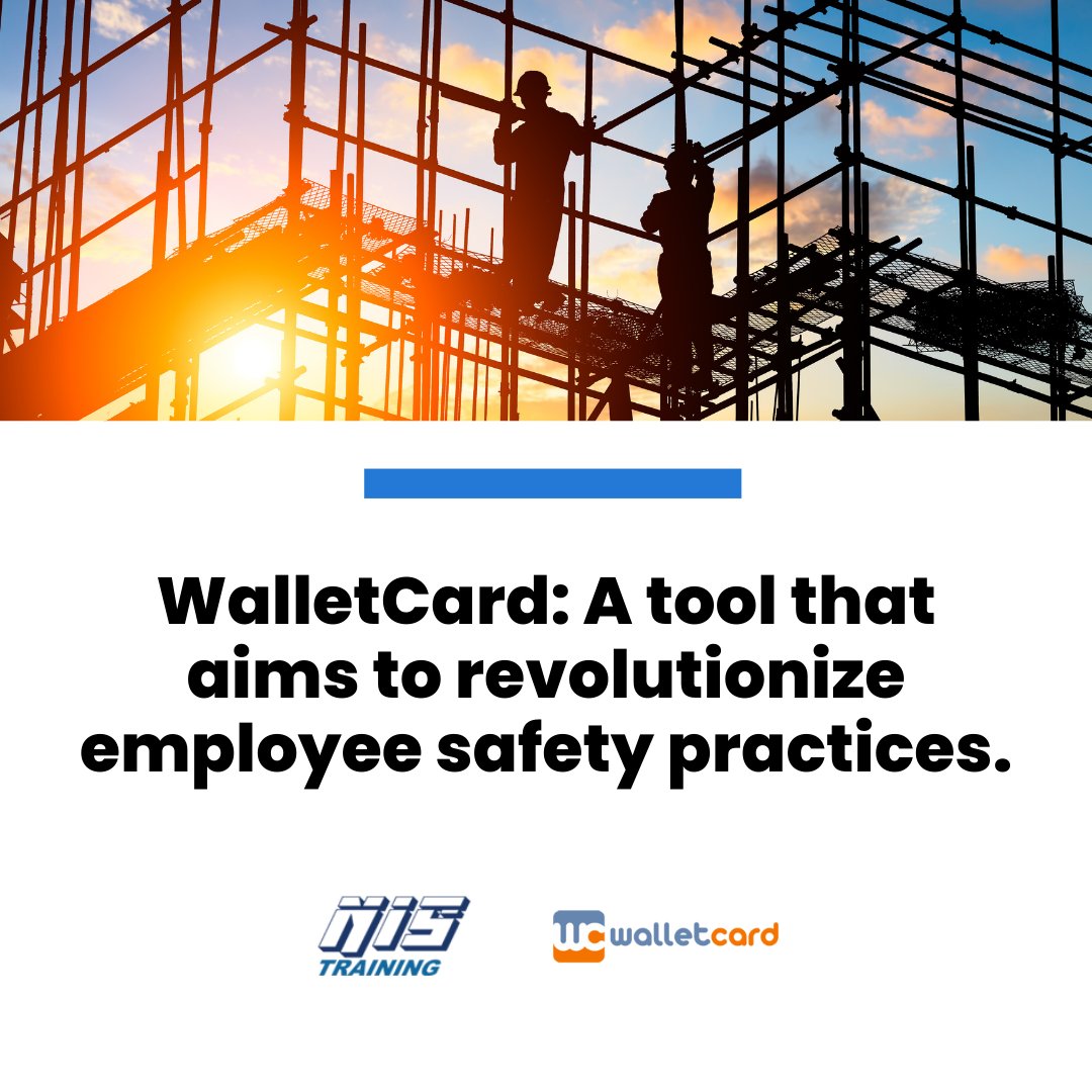 NisTraining's tweet photo. 💳 WalletCard simplifies certificate tracking and creation, notifying employers months before an employee's certification expires, eliminating the need for re-training.

Get your FREE WalletCard when you sign up and train with us! 👷 NIS Training. Training for your safety.  ... https://t.co/INd1CyTsi5