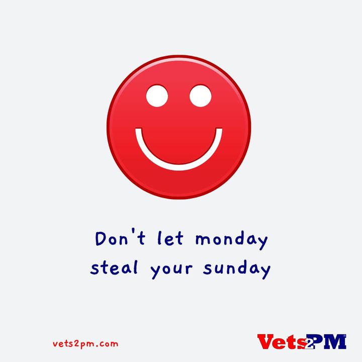 Vets2PM hopes you enjoy your Sunday.

#militarytransition #veteranshelpingveterans #dodskillbridge