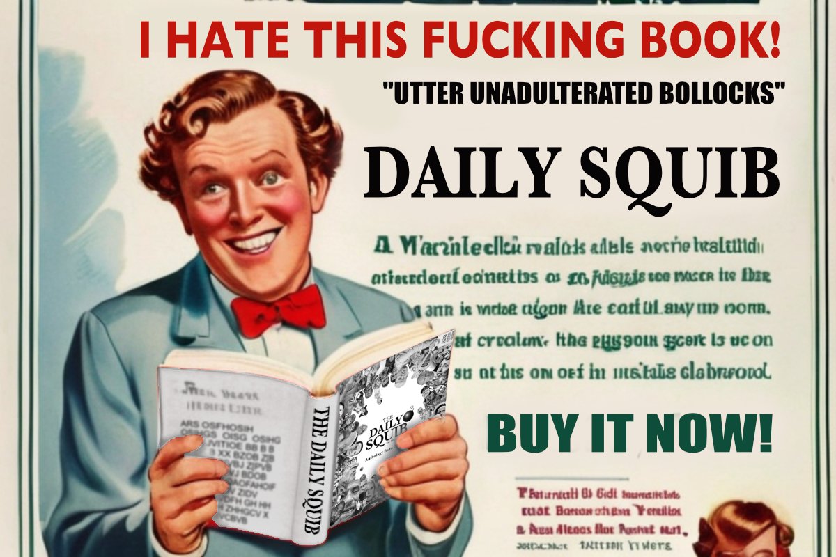 Step into a world of absurdity and humour with 'The Daily Squib Anthology'. Perfect for fans of sharp wit and biting satire.

amazon.co.uk/Daily-Squib-An…

#satire #funnybooks