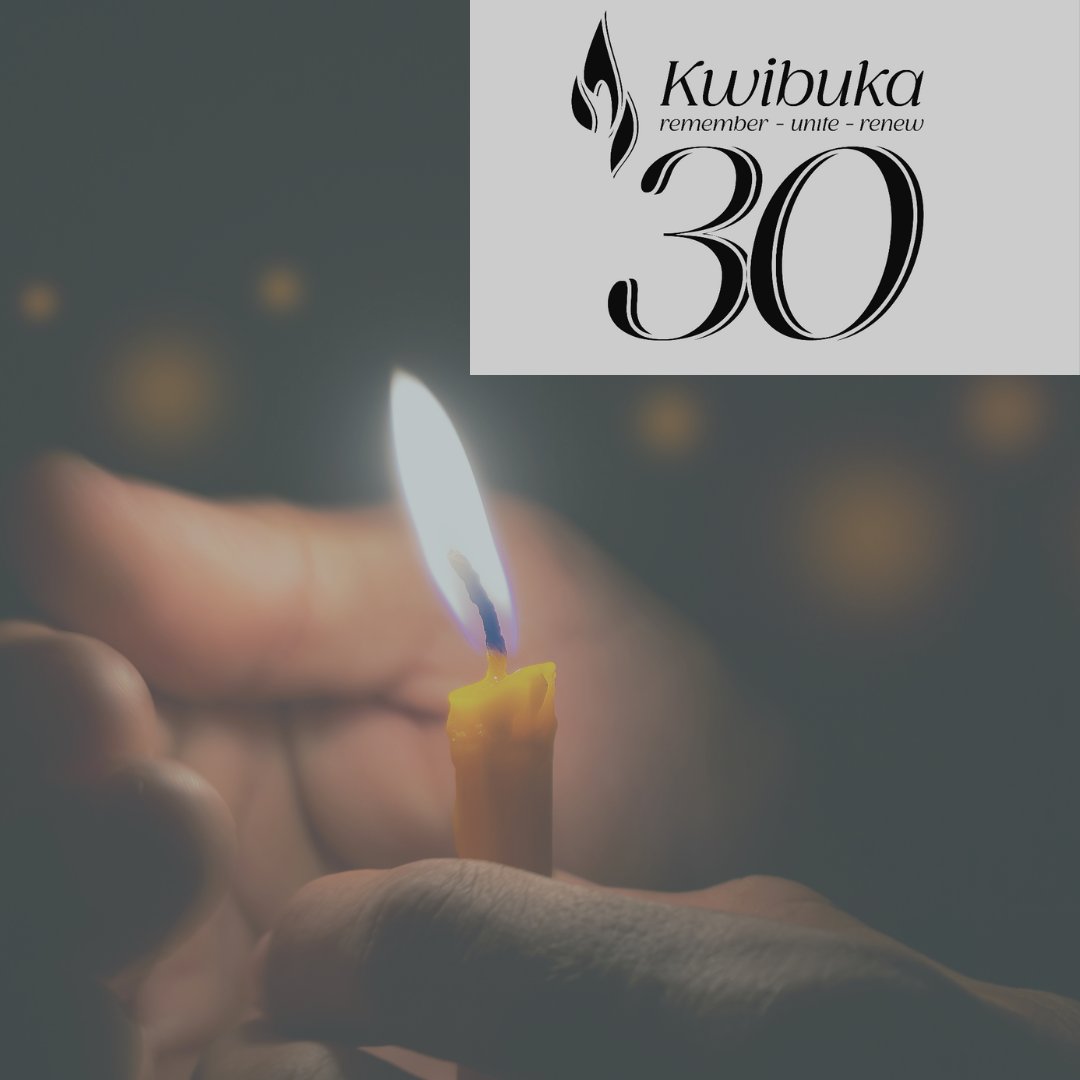 Today begins the commemoration of the 1994 Genocide Against the Tutsi. Join us in taking a moment today to pause as we remember those we lost, honor survivors, and give gratitude for the resilience of the people of Rwanda. #Kwibuka30