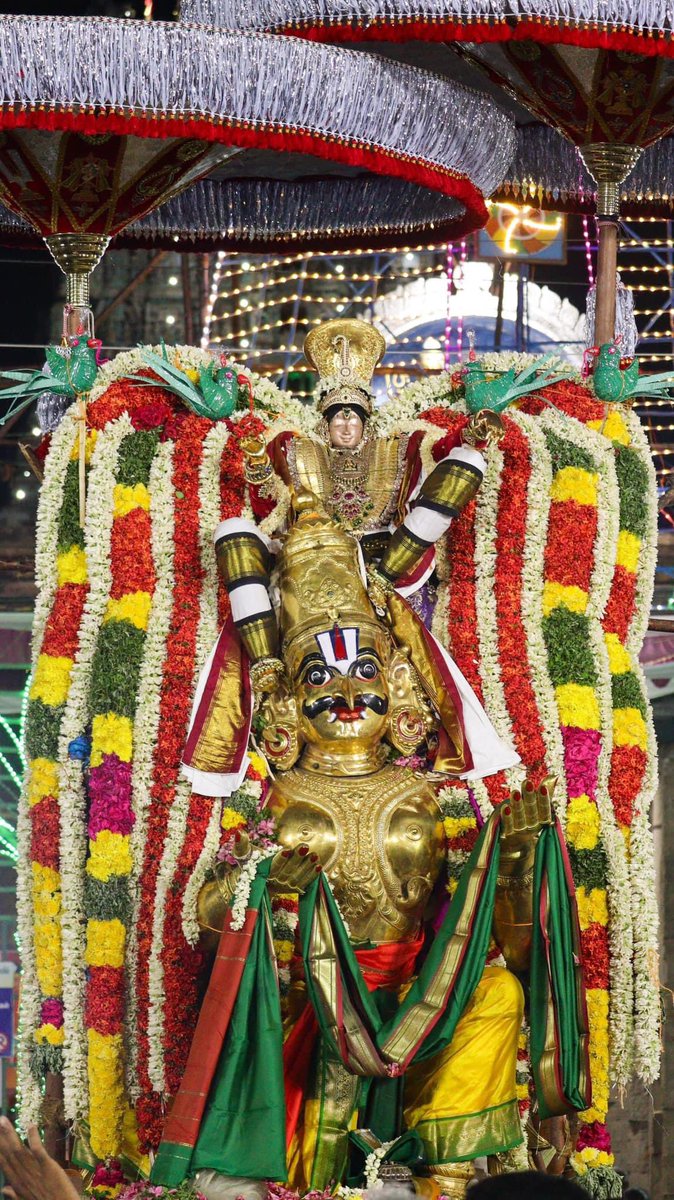 Mannargudi Sri Vidhya RajaGopalan Panguni Brahmotsavam, Day 12
Garuda Sevai
