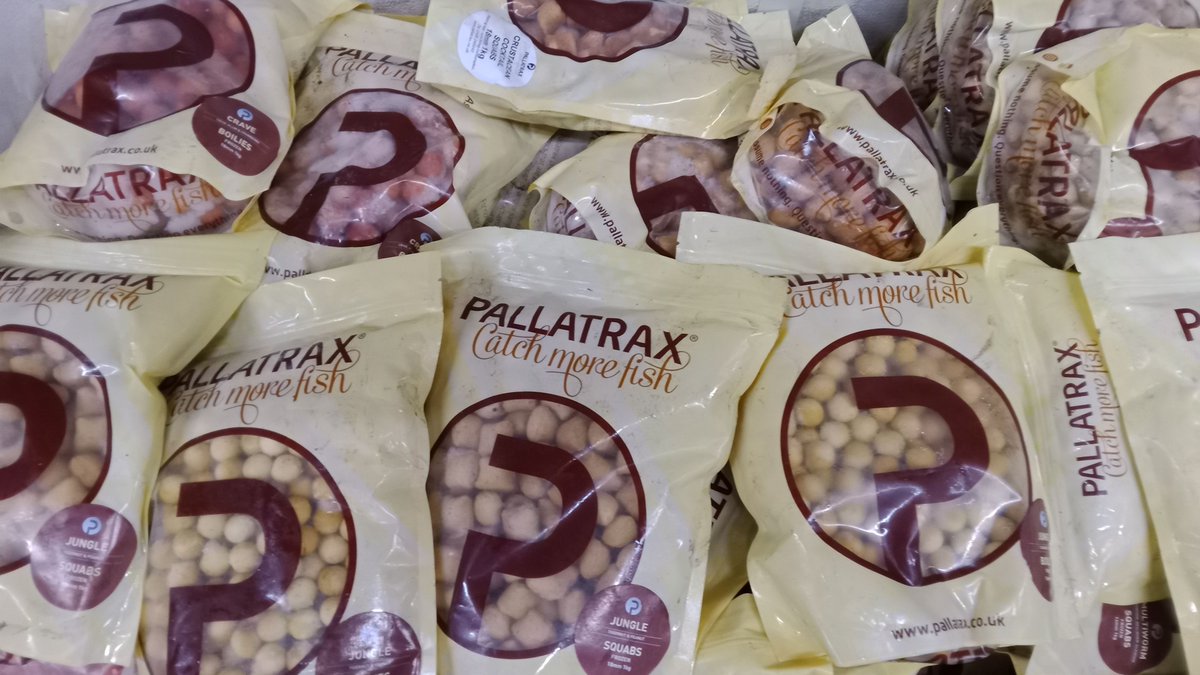 10kg and 5kg Pallatrax bulk boilie deals available now. Choose from Multiworm, Crave, Jungle or Crustacean. 10kg - £60. 5kg - £35. Very limited stocks. Cash on collection only. #RumBridge #Fisheries #carp #angling #fishing #holidays #tackle-shop #Suffolk