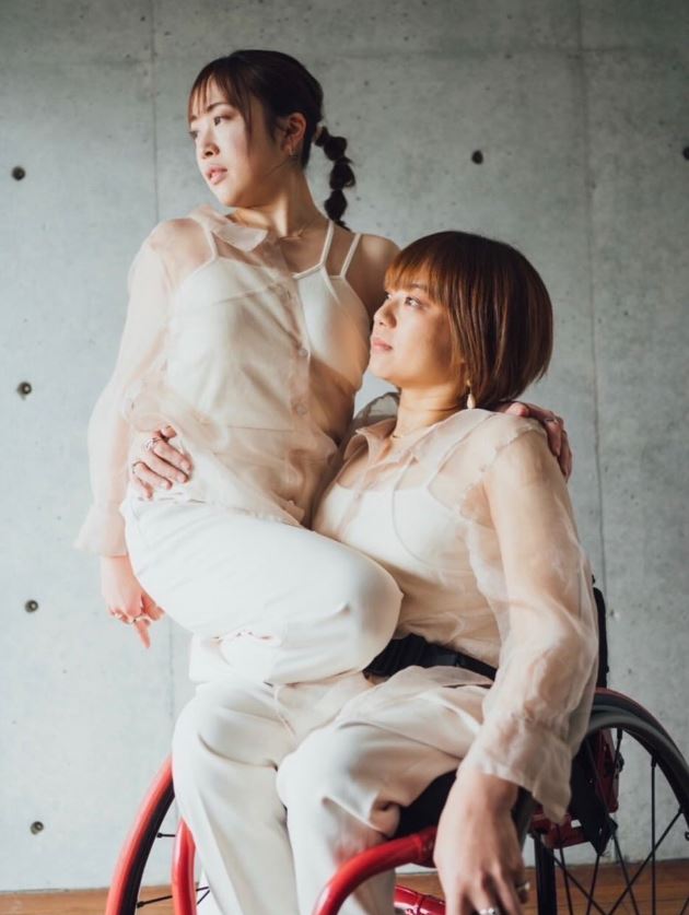 SPINALpedia's tweet photo. Girlfriends Miho and Asuka are "Flavary," a new wheelchair dance team from Japan that hopes to showcase their love for each other. Follow them at https://t.co/1WbmyA9kBb #wheelchairdance #lgbtq #japan #interabledcouple https://t.co/TMBvAVCPGH