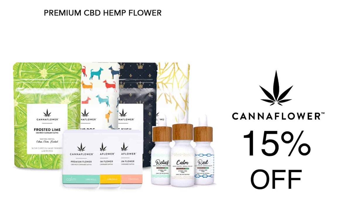 Attention fellow cannabis enthusiasts! 🌿 Don't miss out on 15% OFF site-wide for CannaFlower CBD 🌸 with our exclusive coupon code SAVEONCF 💰 Elevate your CBD experience now! 🚀 Shop at buff.ly/4ap2ujw #CBD #cannabis #discounts #saveoncannabis 🔥