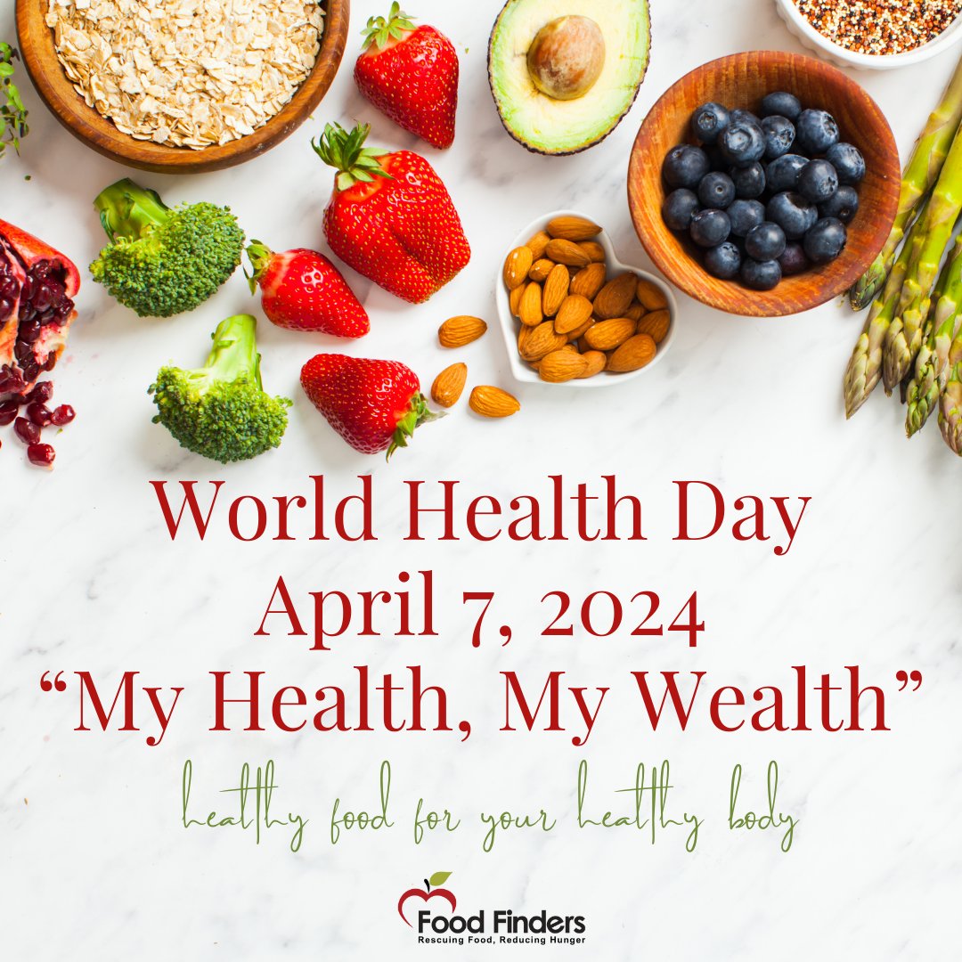 Access to healthcare is closely linked to nutrition and food security because inadequate access to healthy and nutritious food can lead to health issues and chronic diseases. #FoodforThought #worldhealthday #myhealthmyright #healthcareforeveryone #foodfinders #nutrition