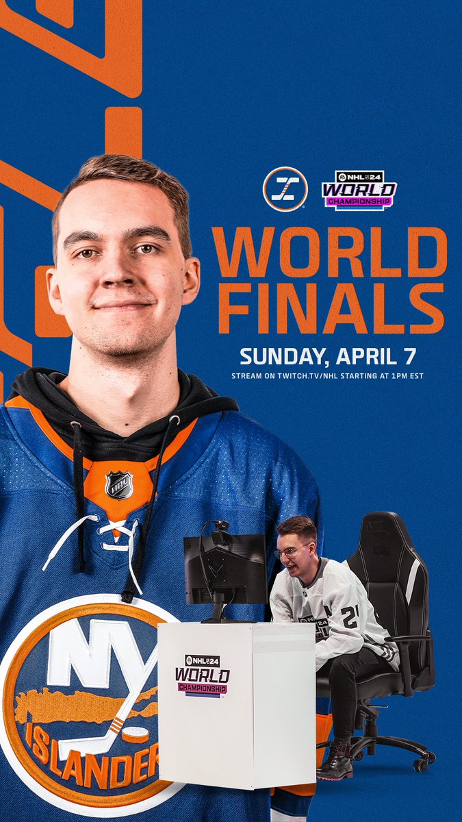 World Finals 🌎🏆 Tune in today at 1pm EST on twitch.tv/NHL #NHL24WC