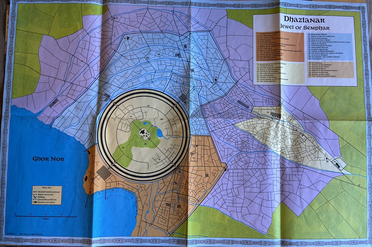 tiny_warfare's tweet image. The Horde! This vast expanse lay between Faerun and Kara-Tur. Ruled by barbarians &amp;amp; nomadic horse tribes.
This set had 2 books, 4 poster maps and loads of cards with artwork, adventures &amp;amp; additional maps.
#TTRPG #ADnD #DnD