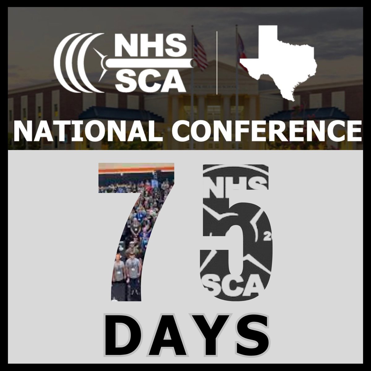 🚨 The 75 Day countdown to #NATCON2024 is on!! ⏱ 🏨 Hotel links and group rates are live on the website ⏳ 📆 Save the date: June 20-22 📍 Location: Rock Hill HS, Frisco, TX 🚨 Early bird pricing for #NATCON2024 is available through April 30 ⏳