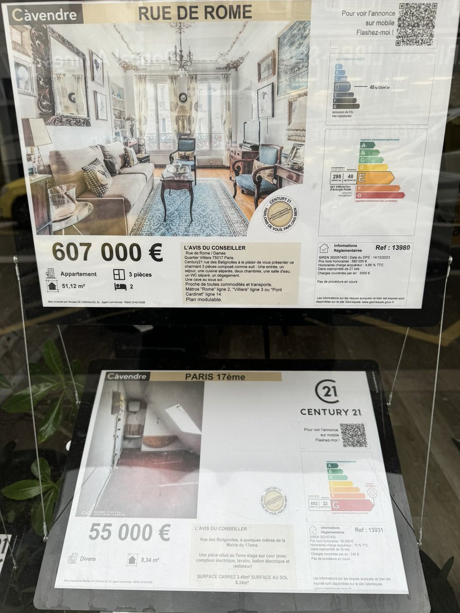 #Housing in Paris is rated on both #emissions and #energyefficiency 🏠 Is knowledge power? Does this lead to better housing? Or does it still relegate the poor to the poorest quality housing? Energy (in)justice?