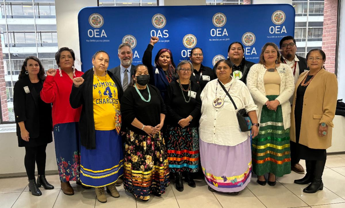 Representatives from Indigenous communities from the American West made their case before the IACHR at the Organization of American States calling for restitution and cleanup after pleas fell 'on deaf ears' for decades. beyondnuclearinternational.org/2024/04/07/spe…