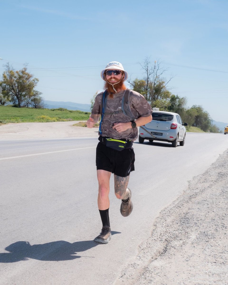 Russ ‘Hardest Geezer’ Cook became the first to run the entire length of Africa, raising over £710,000 in the process