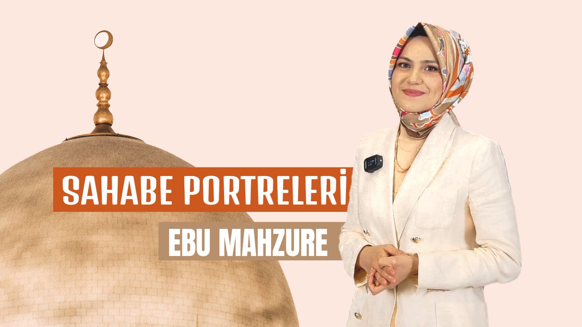 🌙 “Sahabe Portreleri” serisinde bu hafta Ebu Mahzure’yi tanıyoruz. Ebu Mahzure'nin ezanla alay etmesinden sonra peygamber müezzini olma sürecini ve İslam’a hizmetlerini konu aldığımız bölümümüz yayında. İyi seyirler… #Ramazan #Sahabe #Ramadan 👉 meb.ai/XhcXGQ