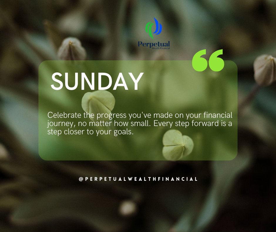 Celebrate the progress you've made on your financial journey, no matter how small. Every step forward is a step closer to your goals. #CelebrateProgress #FinancialSuccess #Gratitude
