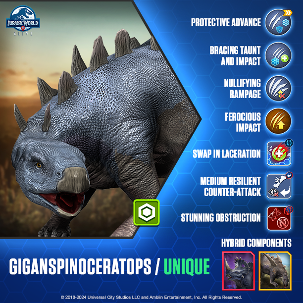 Attention DPG Members, Gigantspinoceratops has been spotted on the map! Will you collect this iconic dinosaur's DNA? FREE in-game 💵 ▶ ludia.gg/JWA24_0407