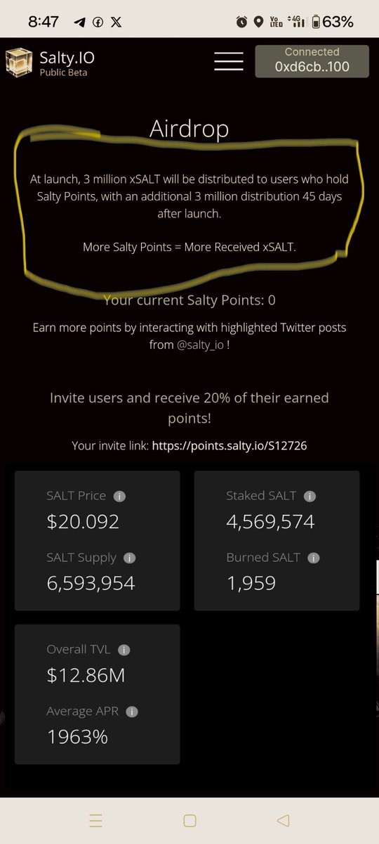 Exciting Milestone Achieved! 
<a href="/salty_io/">Salty.IO</a>
 points.salty.io/S12758