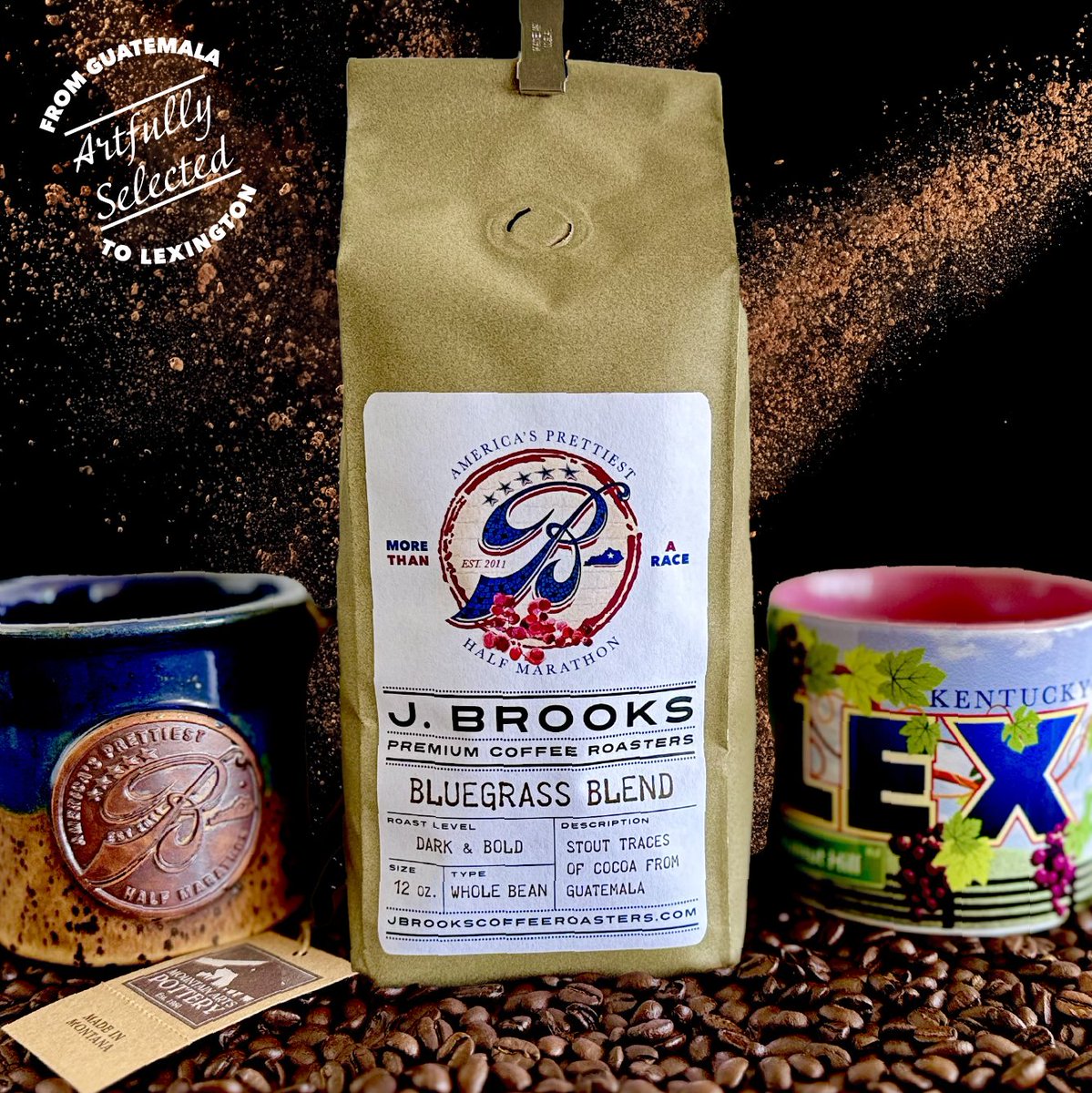 RunTheBluegrass's tweet image. For the first time since 2017, and for the very first time at such an extraordinarily high level, our very own Bluegrass Blend of coffee. Originating from Guatemala; specially packaged for us by J. Brooks Specialty Coffee Roasters!

Advanced orders accepted via your RP accounts!