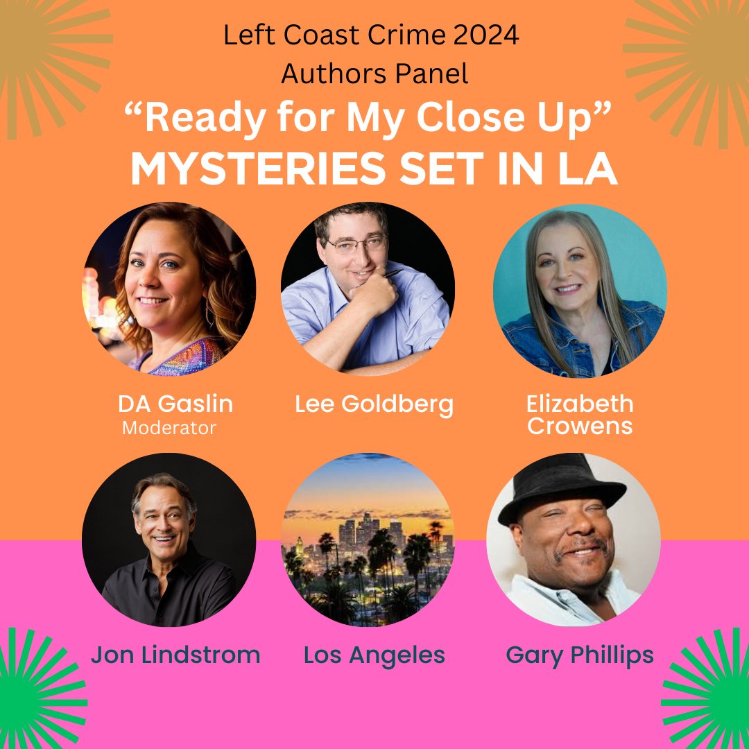 Headed this week to @leftcoastcrime #SeattleShakedown So looking forward to (and scared s*******) of my 1ST EVER PANEL! Thurs 4/11 @ 12 noon PT. Hope to see you crime fans there. #LeftCoastCrime2024 #LeftCoastCrime #HollywoodHustle #WinstonGreene #HollywoodHustleBook