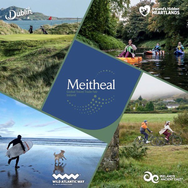 Excited to welcome international buyers on the first of #Meitheal2024 familiarisation visits today ahead of the workshop in @GlenINECArena later this week! All roads lead to #Kerry ☘️