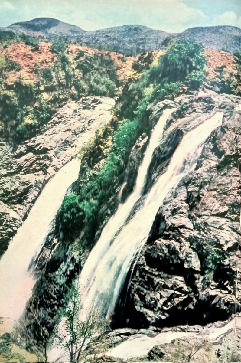 1950s :: Shivsamudram Waterfall In Karnataka