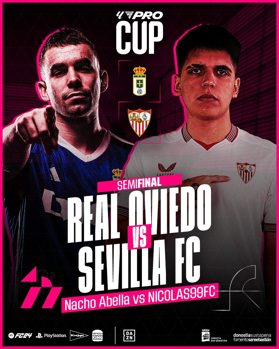 Only one win from the Final 👆 @NachoAbella 🆚 @Nicolas99fc 👀 @LALIGA_FCPro | #FCPro