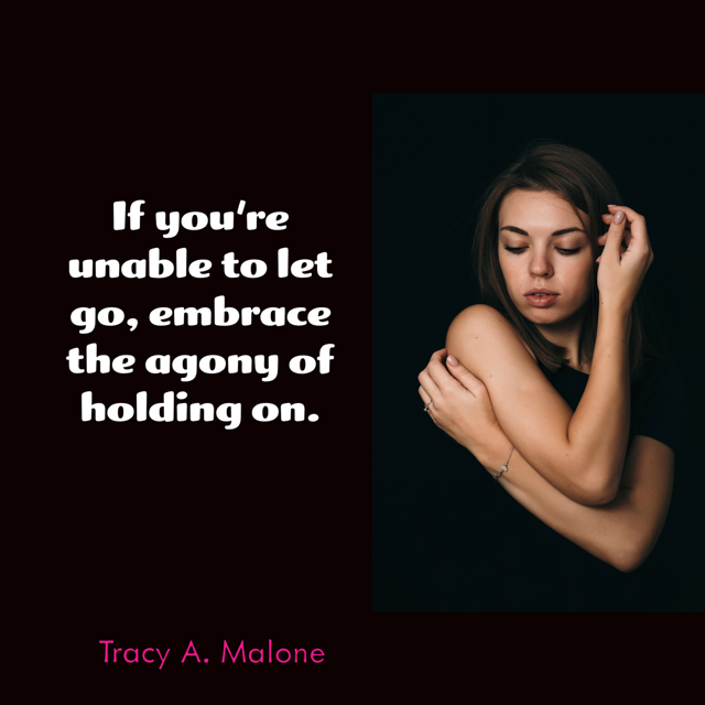 Holding on to your past will only cause pain. Learn to let go. #narcissist #narcissism #covertnarcissist #narcissisticabuse #narcissistabusesupport #tracyamalone #divorcingyournarcissist #divorcinganarcissist #youcantmakethisshitup