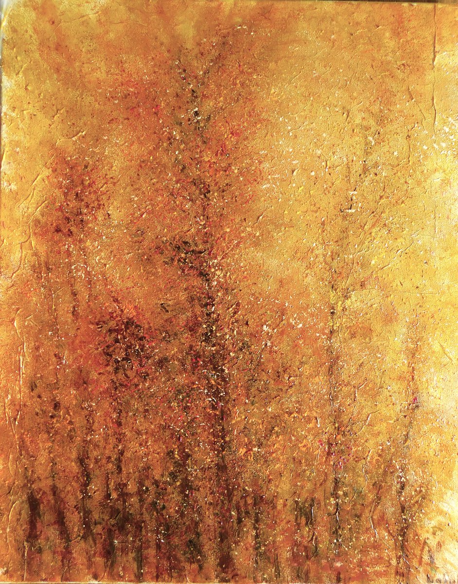 Original Abstract Oil Painting, signed by Nalan Laluk: 'Forest Sunset' etsy.me/3TRNdAu via @Etsy Laluk #Nalan #Laluk #NalanLaluk #oilpainting #oil #abstractpainting #contemporaryart #newart #impressionism #originalpainting #landscape #sunset #skyscape
