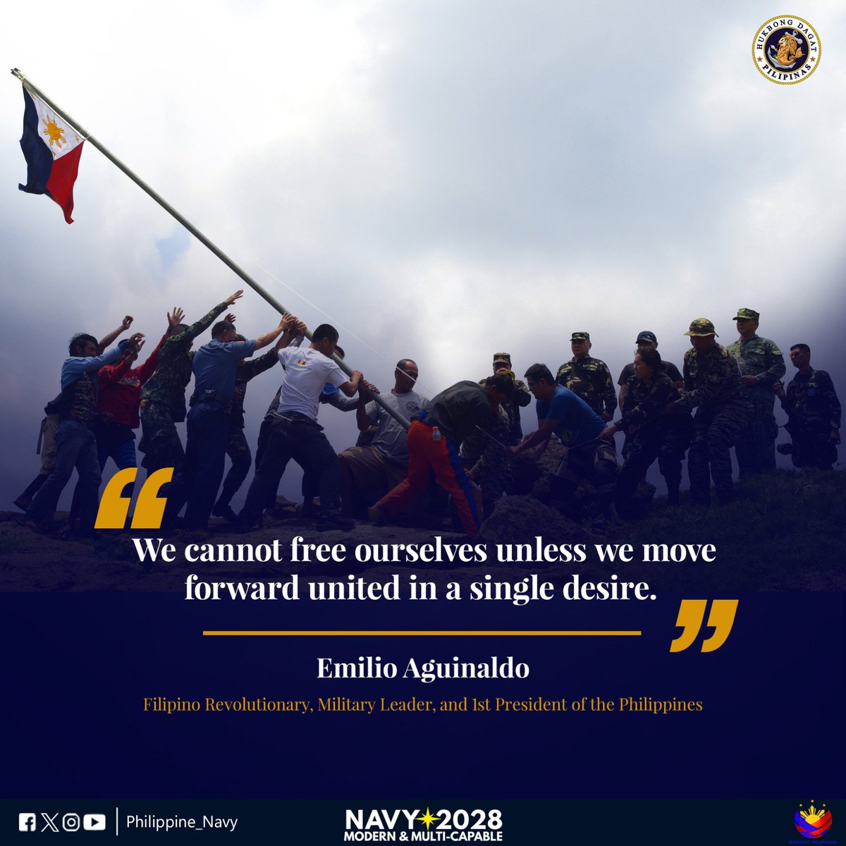 READ | The @Philippine_Navy's Leadership Quote for the Week. #ProtectingtheSeasSecuringOurFuture #ModernandMultiCapablePHNavy #AFPyoucanTRUST
