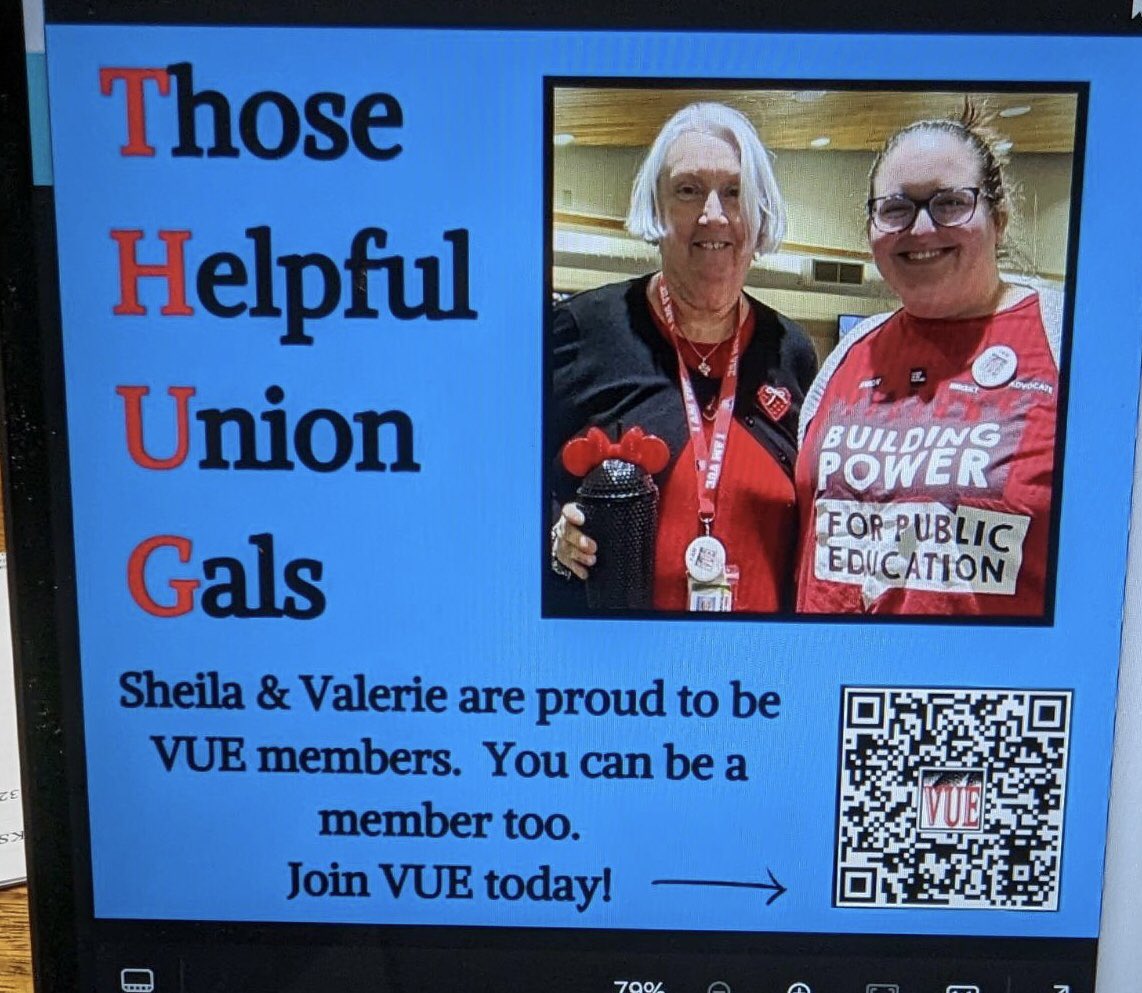 Fortunate to service with this gal!  Union Pride forever! <a href="/VUEPresident/">Elizabeth Albert</a> <a href="/VUEUnion/">Volusia Educators</a> <a href="/delandbulldogs/">DeLand High Bulldogs</a> <a href="/IB_Bulldogs/">DeLand IB Program</a>