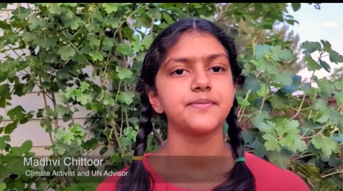 Meet Madhi Chittor, a 12 year old climate activist who founded Madhvi4EcoEthics to reduce plastic and Styrofoam pollution and inspire others to do the same.
Hear from her to be inspired! #EarthDay2024 #SaveThePlanet 
youtu.be/kupgZBX9wkc