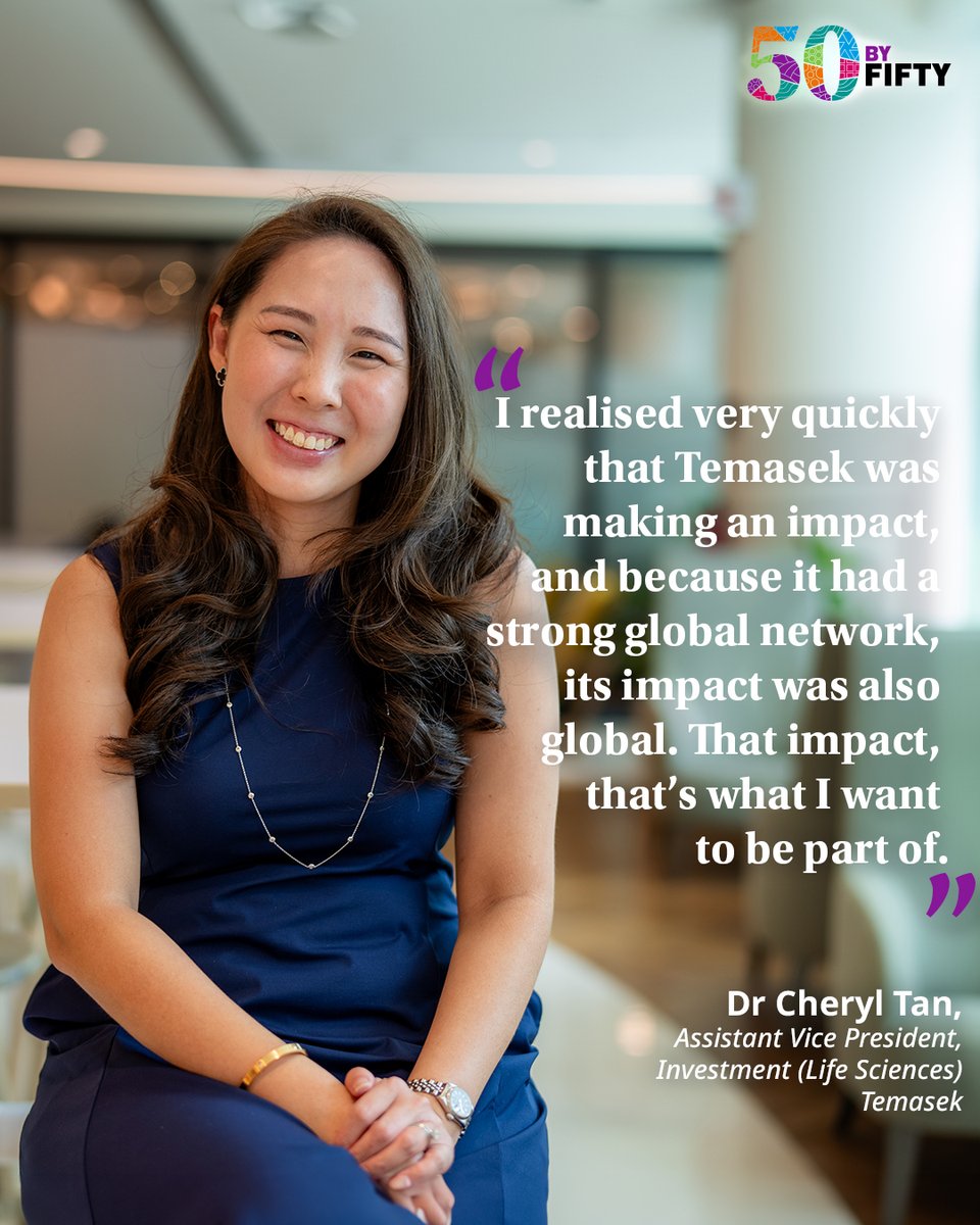 From wielding a scalpel, Dr Cheryl Tan now wields the power of finance to foster medical innovation. Find out why she made the bold move away from the operating theatre. tmsk.sg/ckl #50byFifty #Temasekturns50 #bygenerationsforgenerations #T50 #Temasek