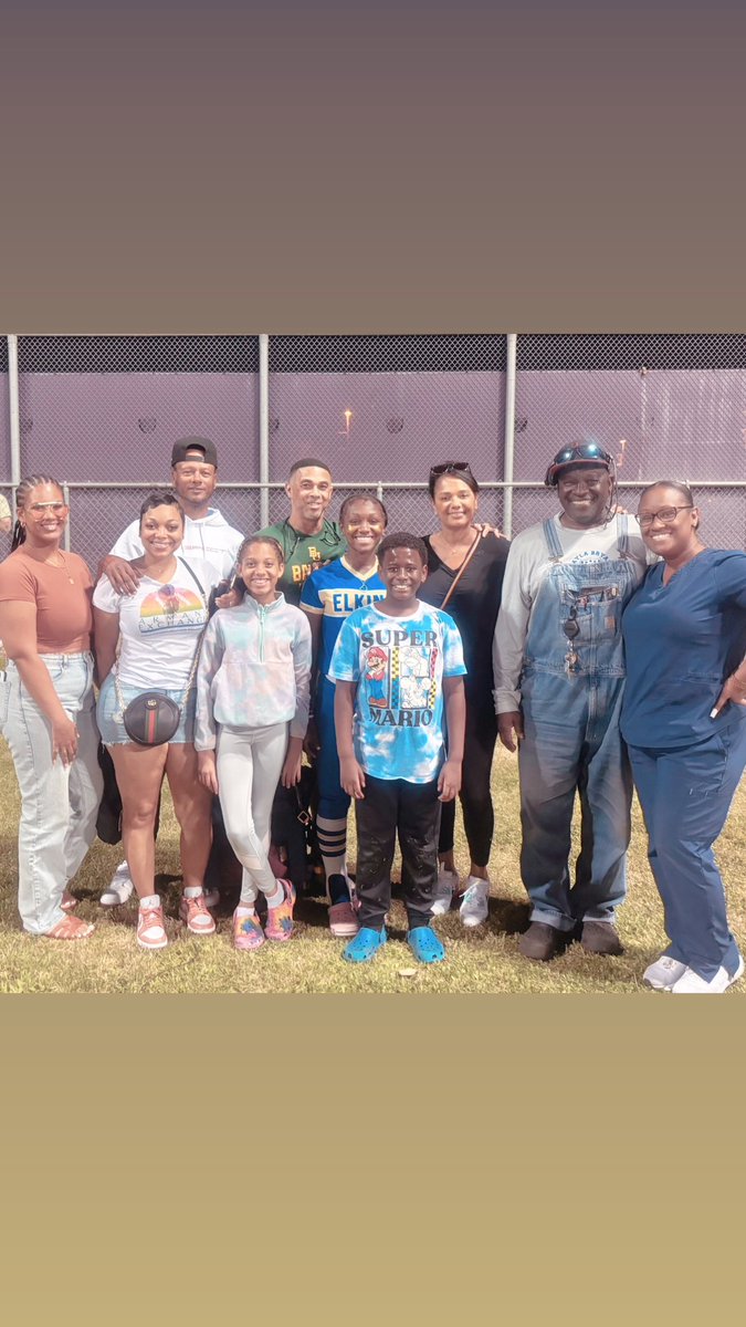 Some of my family surprised me on Friday at my game! So grateful for my support system! 🙏🏾 #familyovereverything 🫶🏾