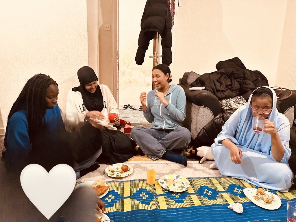 The Girls Exchange came together for Iftar. They celebrated Ramadan but also the strength and bond they built in such a little time. #Fantanka #Diaspora #building a resilient community together ❤️ #Ramadan #iftar #girlgroup #fantankaempowers