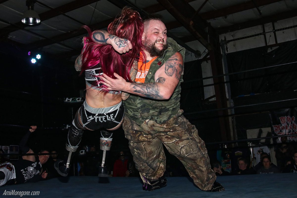 Hanging out with some friends.... or whatever. Someday me and <a href="/_AdenaSteele/">Adena Steele</a> are gonna figure out how to do that hug thing right. 

Oh, and before I forget... 
🖕🏼 <a href="/JourneyBurke/">Journey Burke, Esq.</a>

📷 KATSnaps &amp; <a href="/happypeep/">Ami Moregore🧈</a> 
🎪 <a href="/SmashMaster570/">Smash Master Wrasslin'</a> &amp; <a href="/IGBonanza/">Intergender Bonanza</a>