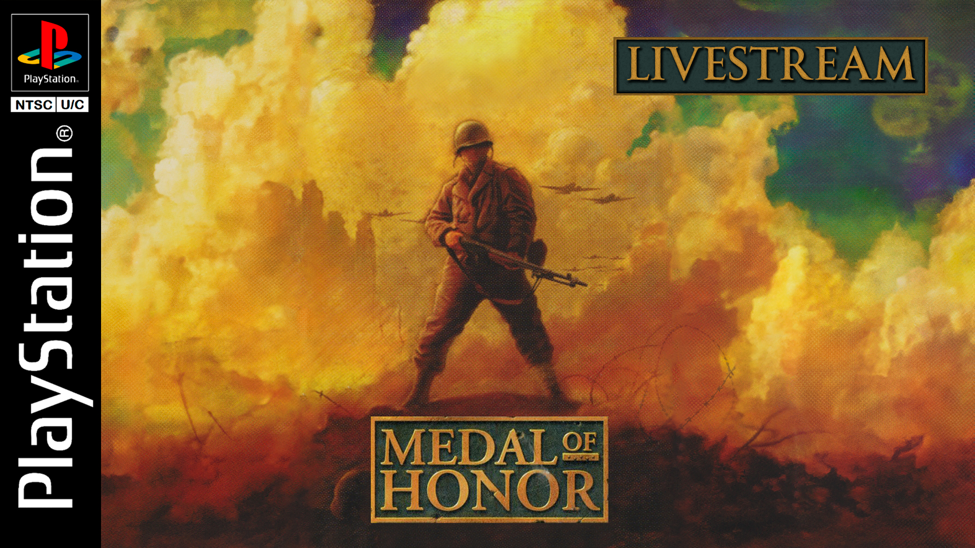 Graslu00 on X: "In around 20 minutes I'll start streaming Medal of Honor for the PlayStation 1! Finished it recently for the first time and figured I'd do a playthrough of it