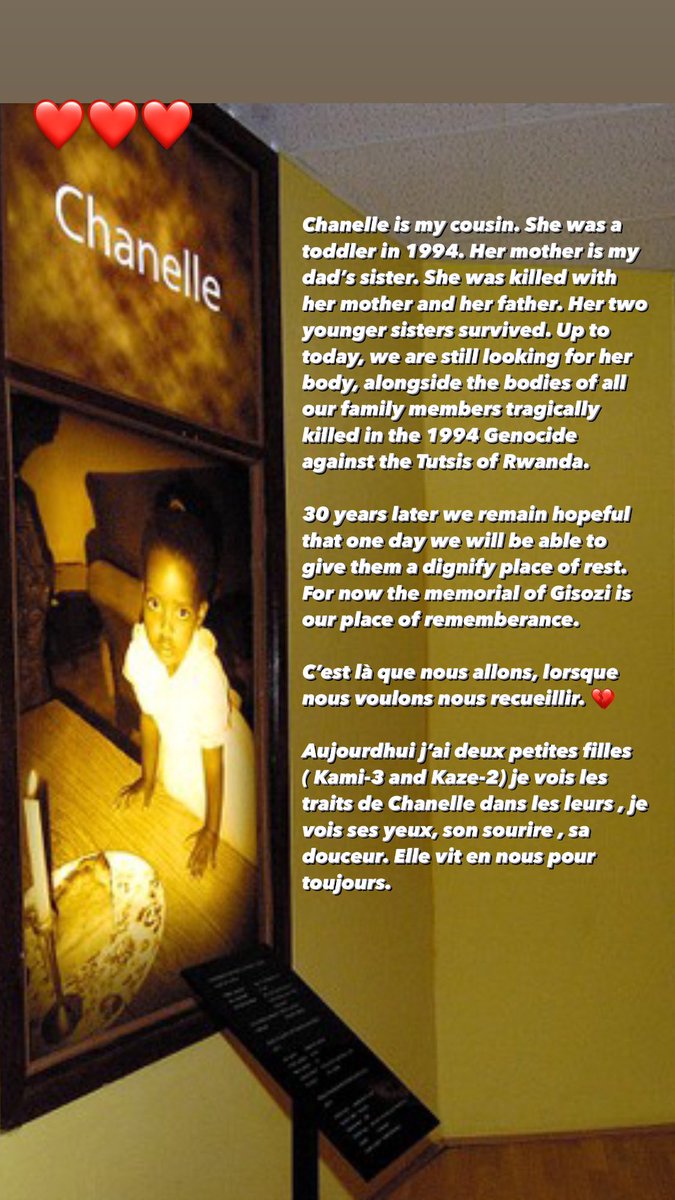 #kwibuka30 - 30 years later , we remain hopeful that one day  we will give you a dignify place of rest. ❤️