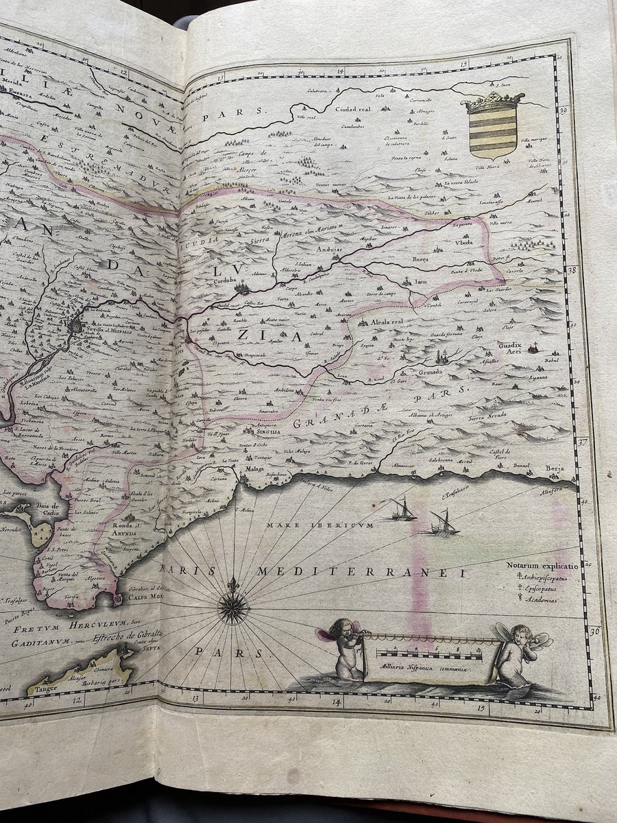 @MrJohnNicolson @Innerpeffray @Nigella_Lawson Absolutely love innerpeffray library. Full of incredible treasures. had a private tour a few years ago and found this map of Spain where I now live. Could’ve spent hours there browsing!