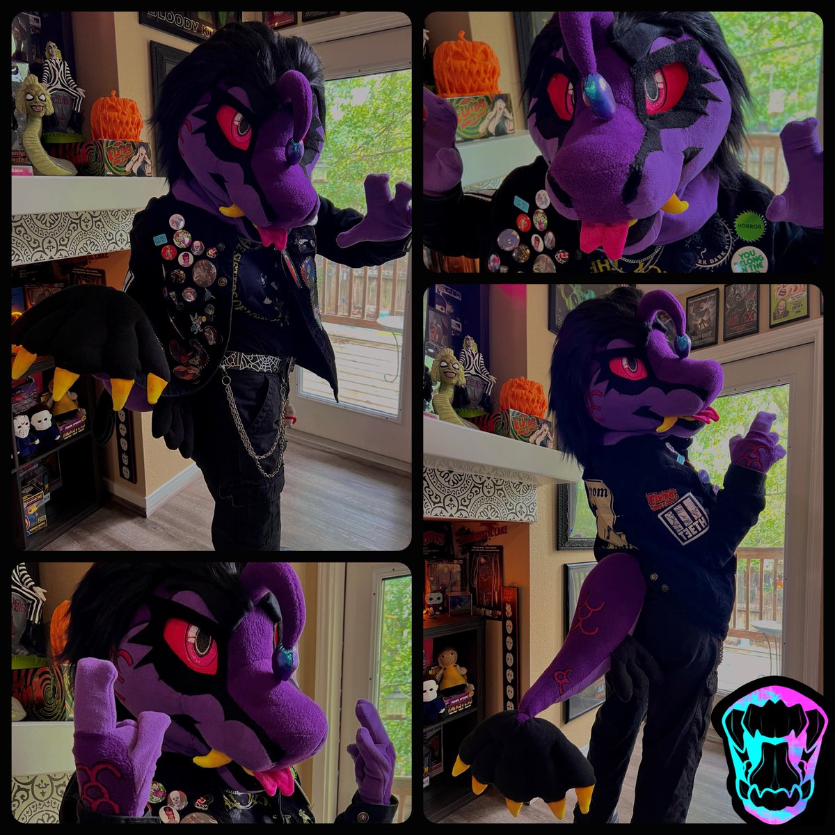 MuttMawMakers's tweet image. Welcome Marko to the MMM Family!! This suit belongs to @catdetailslater, you’ll be seeing them at anthrocon! 👀
#fursuitmaker 🔁 please share! 💜🖤💜