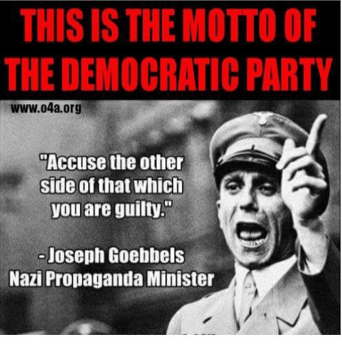 Wow , Goebbels would be so proud of American & Canadian liberals, you know , so tolerant UNLESS YOU DISAGREE , then they show how they are nothing more then 21st century NAZI'S like Trudeau and those protesting truckers ! Liberalism has to be a mental disorder... Only…