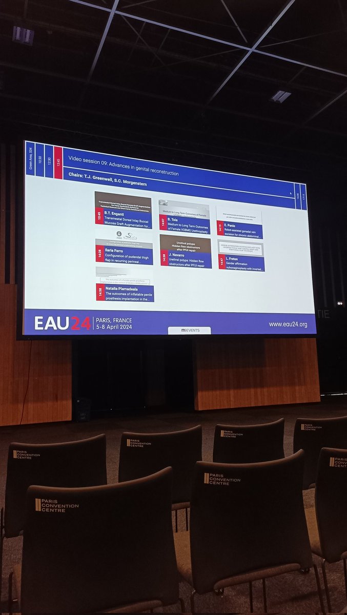 Today I had the opportunity to participate in the #EAU24 Congress by presenting a video about our experience in urethral polyps. Extremely grateful and proud to represent #urokul #India 🇮🇳 and #Argentina 🇦🇷 Many thanks to my mentors! @sanjaybkulkarni @drjoshi_pankaj