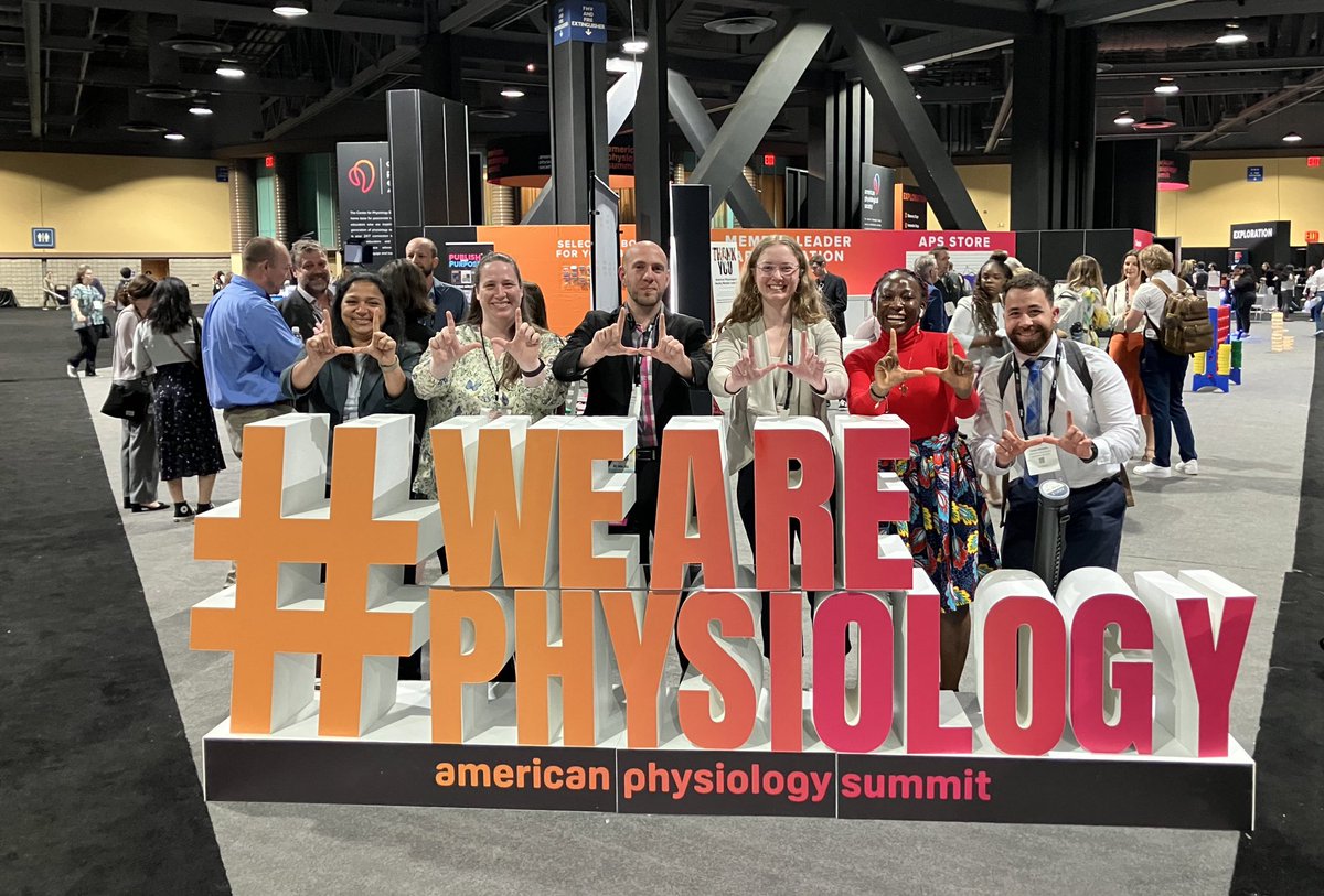 Team Utah had a great time at #APS2024 @APSPhysiology #WeArePhysiology @UofUHealth @uofunuip @UofUDMRC @UofUInternalMed