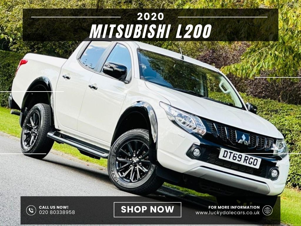 🚘 Sleek, powerful, and ready for any adventure! Introducing the 2020 Mitsubishi L200 in stunning Pearl White. bit.ly/Mitsubishi-L20… Contact us for more details! Call us now at 020 8033 8958 (or) WhatsApp at 0751 909 8028 #MitsubishiL200 #PickupTruck #PearlWhite
