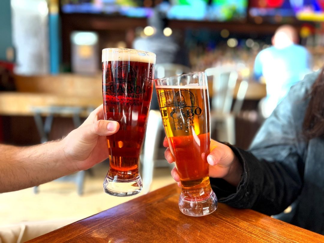 Grab your glasses, darlings, because it's #NationalBeerDay! 🍻 At Cabo Wabo Las Vegas , it's all about embracing the bubbly joys of life, one sip at a time. So, tag your partner-in-crime, and let's raise a glass to the fabulousness of good times! 📍 :@CaboWaboLV