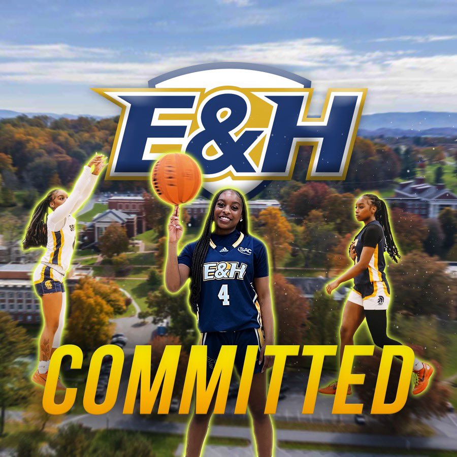 I’m very blessed and thankful to verbally announce my commitment to Emory and Henry!! Thank you to all my coaches, trainers, family and friends for believing in me!! Can’t wait to continue my journey with @EmoryHenry_WBB !!