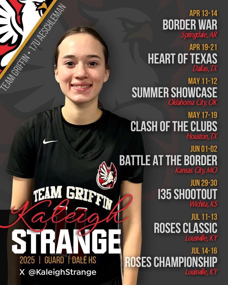 My schedule for the summer! 🏀💪🏽
<a href="/EYGBasketball/">EYG (Explore Your Game)</a> 
<a href="/TaneishaAeschl1/">Coach Aeschleman</a> 
@TeamGriffinGBB