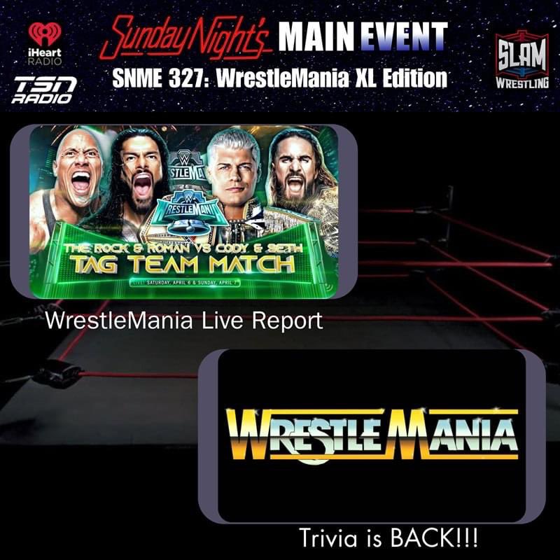 As you prep for WWE to assemble for #Wrestlemania Sunday, #SNMERadio had boots on the ground in #Philadelphia and this week we chat the in-city experience and we bring back TRIVIA!!!! sundaynightsmainevent.com/podcast/snme-3… #Wrestling #WWE #Prowrestling #AEW #ROH